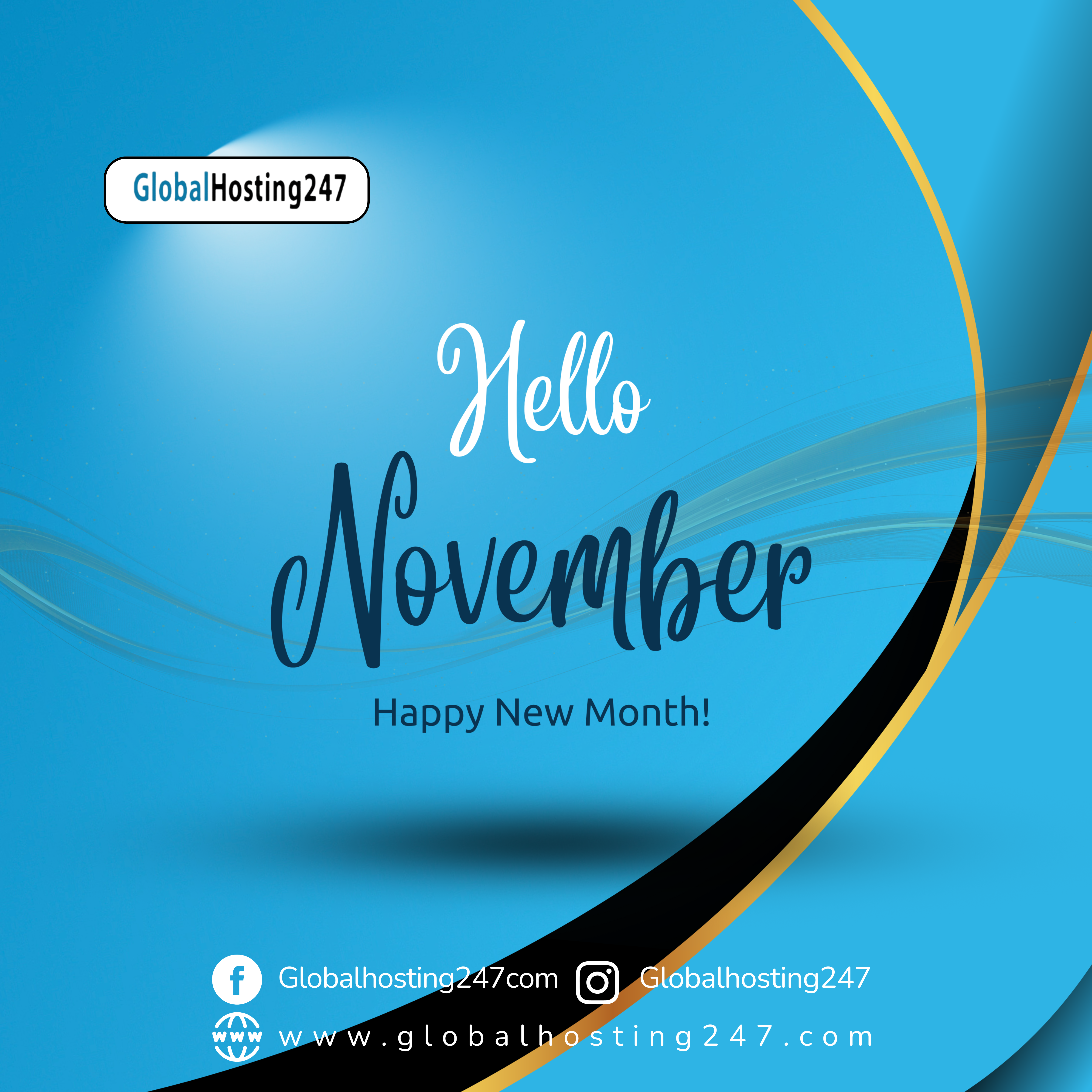 GlobalHosting247- We're gifting our amazing customers 20GB data (MTN, GLO, Airtel. 9Mobile) tomorrow 2nd November 2024